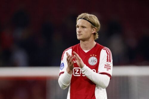 Kasper Dolberg kan være færdig i Ajax.