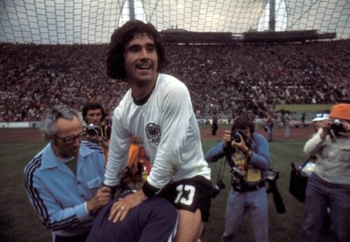 Gerd Müller var dog usynlig.