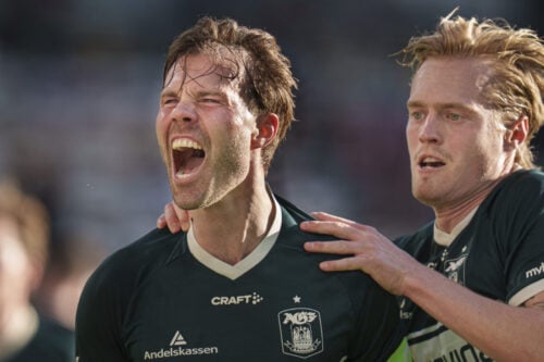 Patrick Mortensen deler snart nyt om AGF-fremtid.
