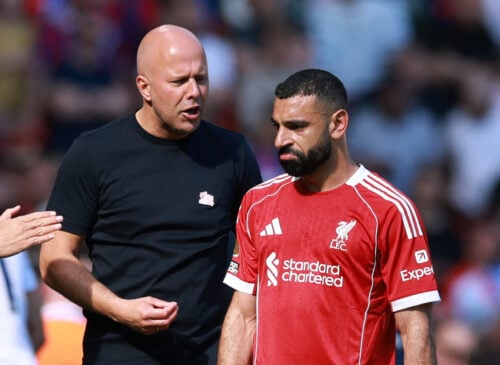 Mohamed Salah får alligevel chancen for at tage afsked med Liverpool på banen, men det bliver ikke i den næstkommende kamp.