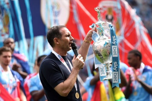 Frank Lampard og Coventry er tilbage i Premier League, hvor de allerede nu er klar til at forstærke sig voldsomt.