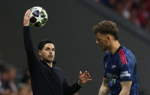 Arsenal skal møde Atlético Madrid.