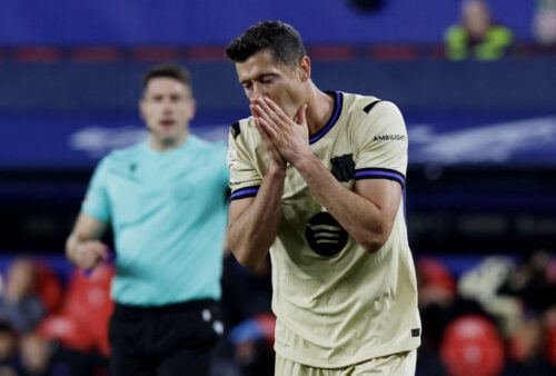 Robert Lewandowski har angiveligt ikke megen tid tilbage hos FC Barcelona.