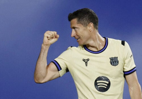Robert Lewandowski kan forlade Barcelona til sommer.