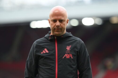 Arne Slot kan snart være fortid i Liverpool.