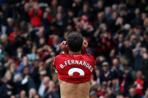 Bruno Fernandes har været det store omdrejningspunkt i den markante fremgang hos Manchester United i denne sæson.