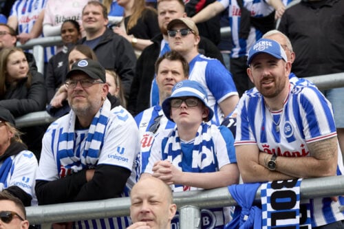 OB holder med FCK i pokalfinalen.