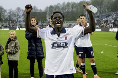 James Bogere stråler allerede i AGF.