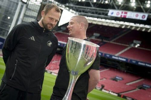 F.C. København (FCK) tager søndag afsked med fire spillere, når sæsonens sidste hjemmekamp mod Randers FC fløjtes i gang i Parken.