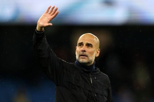 Pep Guardiola stopper angiveligt.