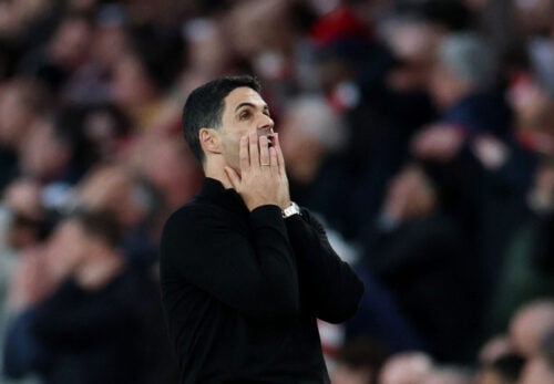 Mikel Arteta og Arsenal ramt af noget af en mavepuster.