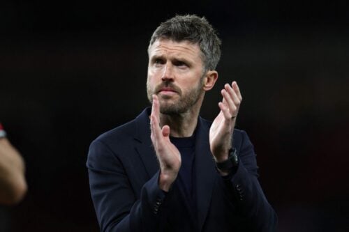 Michael Carrick gør indtog hos Manchester United.