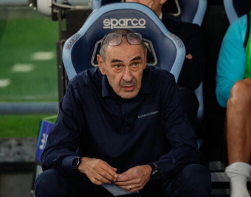 Maurizio Sarri er fortid hos Lazio og fremtiden hos Atalanta.