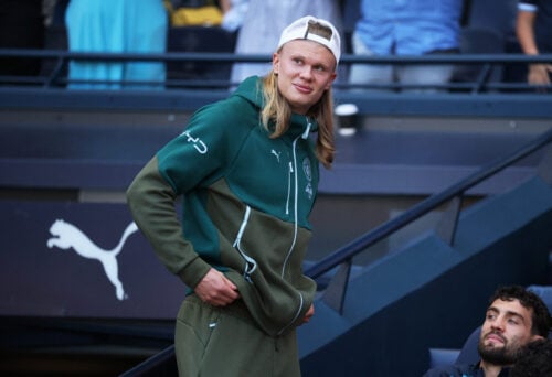 En storslået æra er officielt forbi i Manchester City, men afskeden blev bittersød for spanieren, der kunne glæde sig over Erling Haaland.