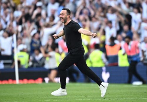 Roberto De Zerbi blev redningsmanden for Tottenham, mens cheftræneren nu bestiller tre stjerner fra den samme klub.