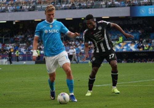 Den danske angriber Rasmus Højlund blev den helt store helt for Napoli, der nu har lukket og slukket sæsonen i Serie A.