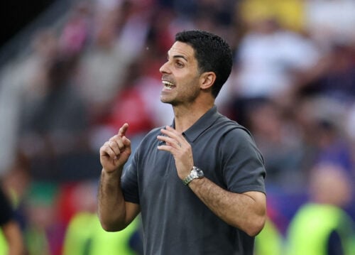 Mikel Arteta og Arsenal kunne ikke tro det.