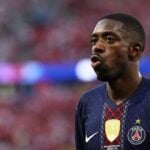 Ousmane Dembélé skød med den forkerte fod.