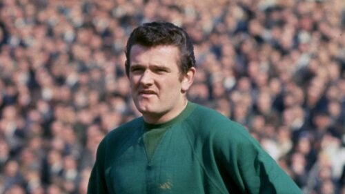 "The Flying Pig", alias Tommy Lawrence, blev født på denne dag i 1940. Her er Michael Kjærbøls portræt af skotten.