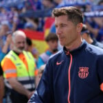 Robert Lewandowski kan forlade Barcelona.