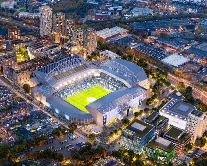 Nu skal Elland Road genopbygges.