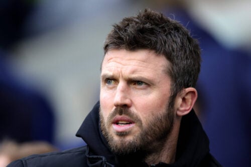 Michael Carrick rydder op i Manchester United.