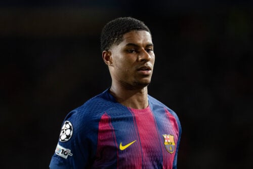 Marcus Rashford har kun én mulighed.