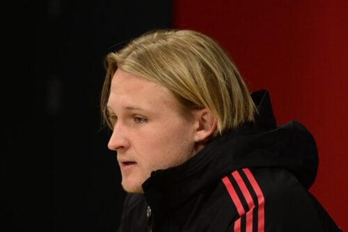 Kasper Dolberg er efter sigende åben for et skifte til Superligaen.