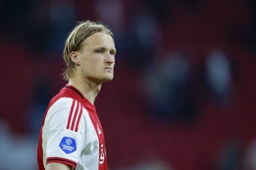 Kasper Dolberg kan snart forlade Ajax.