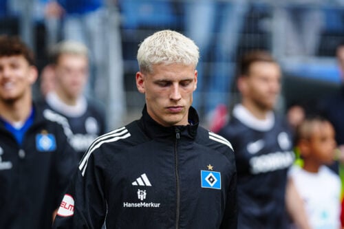 Det er en trist melding for Albert Grønbæk og danske HSV-fans.