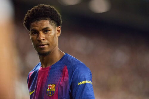 Marcus Rashford går en dyster fremtid i møde, selvom englænderen har fået en opblomstring hos de spanske mestre fra FC Barcelona.