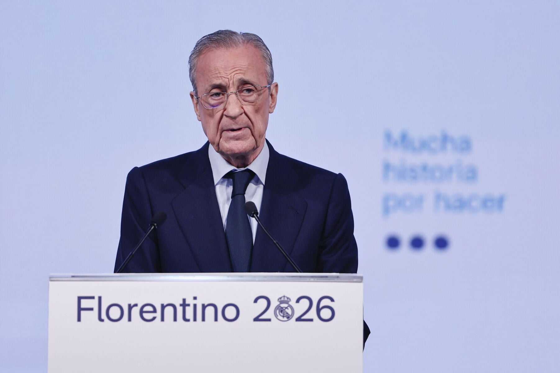 79-årige Florentino Perez har sat alt ind på at blive genvalgt som præsident for Real Madrid.