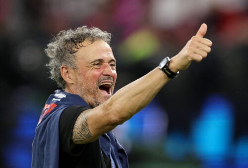 Luis Enrique og PSG vil hente Eli Junior Kroupi.