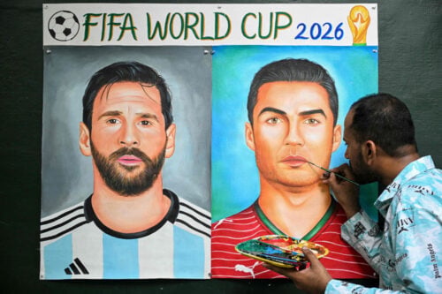 Lionel Messi go Cristiano Ronaldo kan begge slå flere rekorder ved VM 2026.