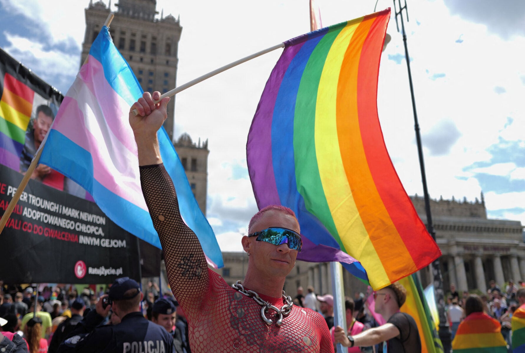 Pride-fejring til VM skaber debat.
