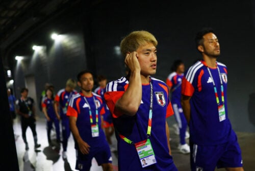 Der er en grund til, at Japan spiller i blåt.