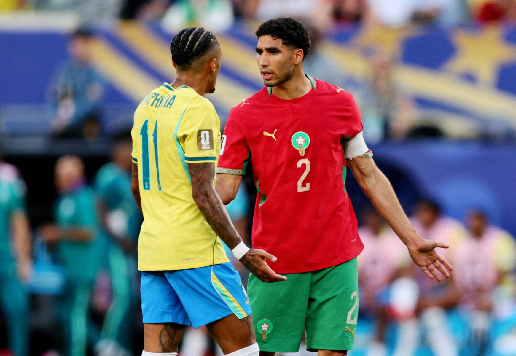 Achraf Hakimi kan blive straffet.