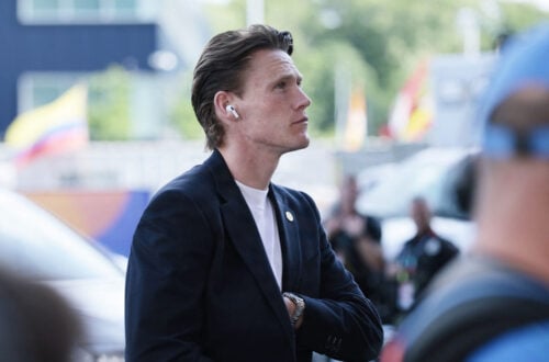 Scott McTominay forlod Manchester United i 2024.