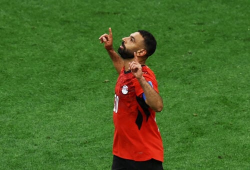Mohamed Salah kunne næsten ikke finde ordene efter Egyptens historiske triumf ved VM, hvor stjernen løb med de store overskrifter.