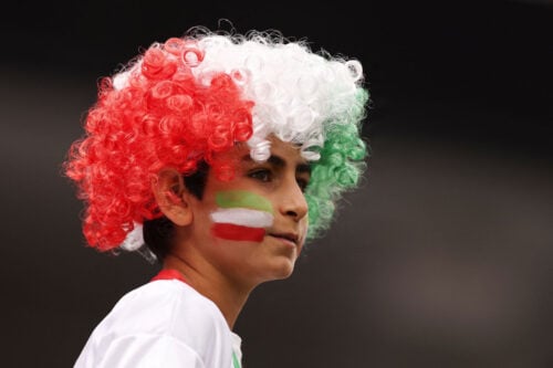 Iran efterlod en særlig besked efter VM-kamp.