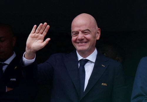 Gianni Infantino modtager en svimlende løn.