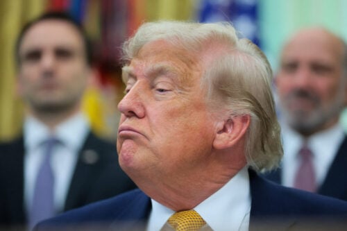 Donald Trump får en rolle til VM-finalen.