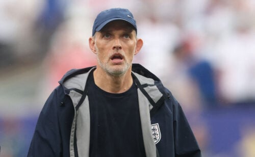 Thomas Tuchel er ikke tilfreds med venstresiden.