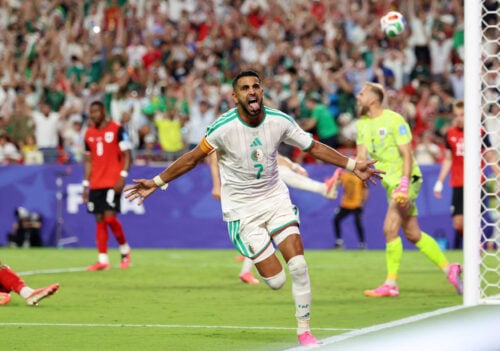 Riyad Mahrez står bag utrolig VM-rekord.