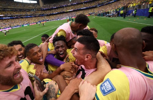 Brasilien er videre ved VM.