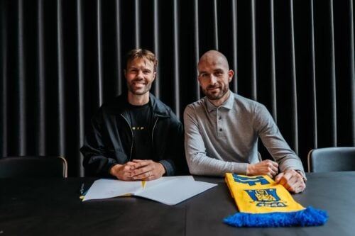 Patrick Mortensen er ny spiller i AGF.