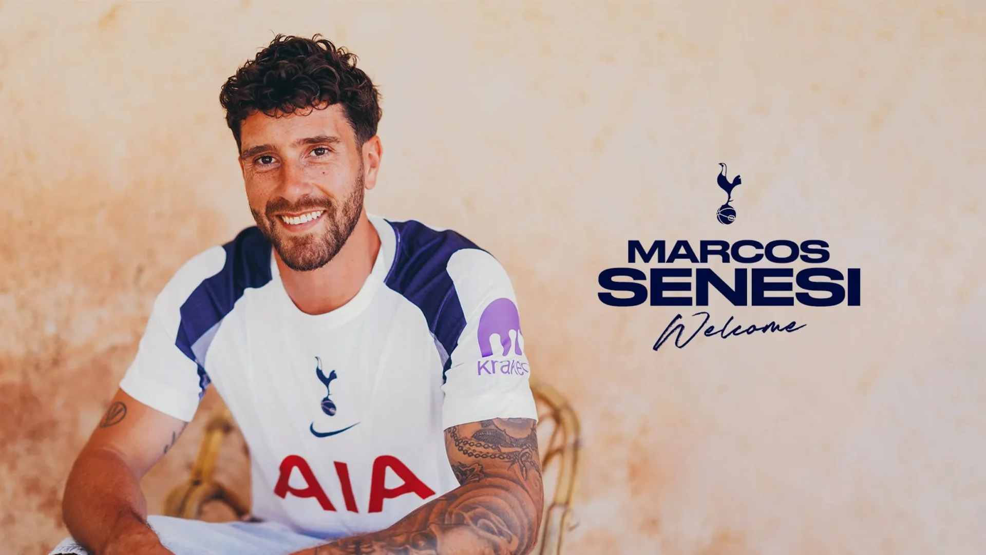 Marcos Senesi er ny Tottenham-spiller.