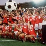 Peter Nielsen triumferede med Danmark.
