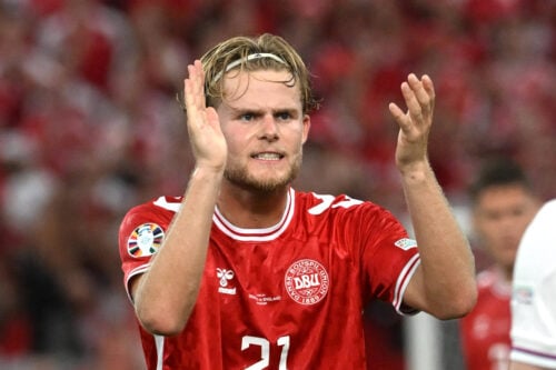 Morten Hjulmand skal efter alt at dømme en tur til Atlético Madrid.