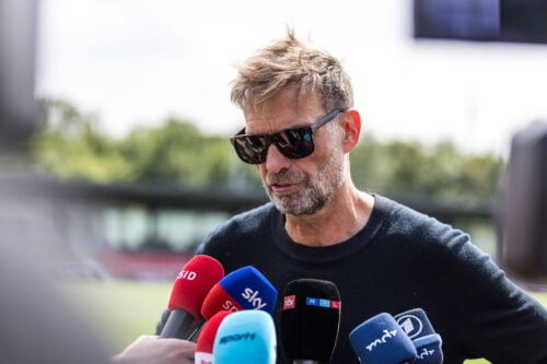 Jürgen Klopp har peget på den nye Red Bull-træner.